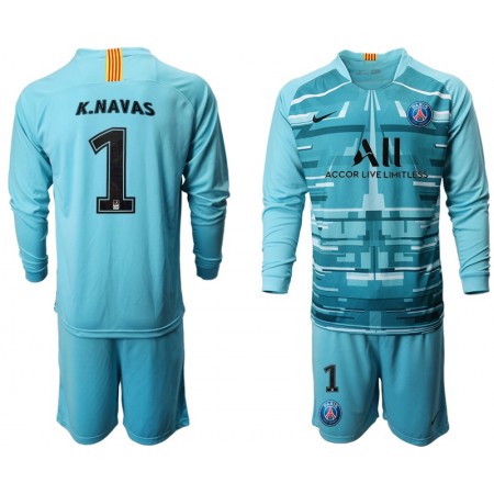 Fußballtrikots Paris Saint-Germain Torwart K NAVAS 1 Kinder III 2019-2020 Langarm Fußballtrikots Paris Saint-Germain Torwart K NAVAS 1 Kinder III 2019-2020 Langarm